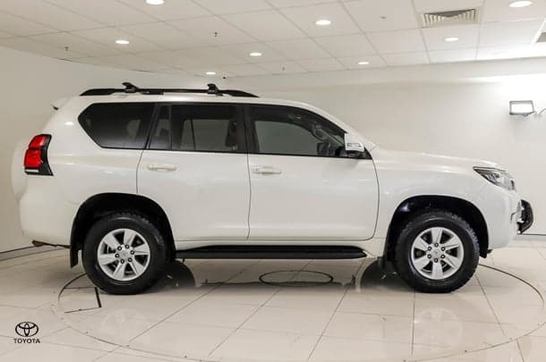 2022 Toyota Landcruiser Prado GXL in White
