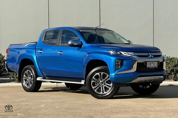 2021 Mitsubishi Triton GLS in Blue