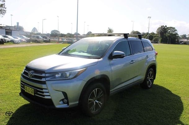 2017 Toyota Kluger GX in Silver