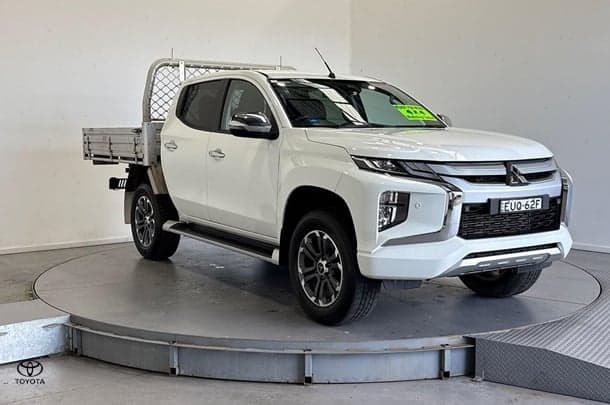 2022 Mitsubishi Triton GLS in White