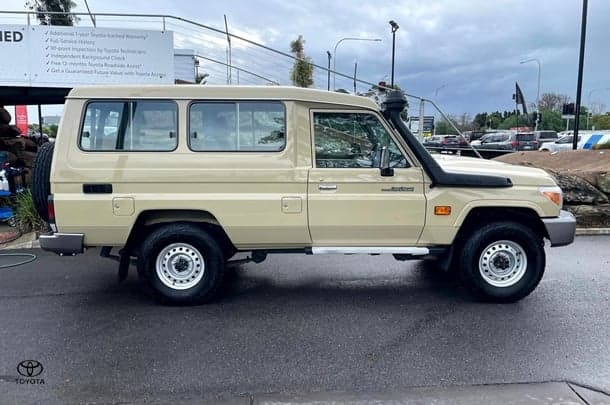 2023 Toyota Landcruiser GXL Troopcarrier in Gold