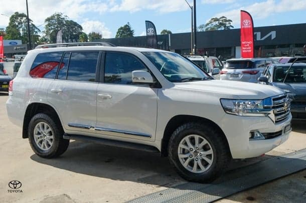 2020 Toyota Landcruiser Sahara in White