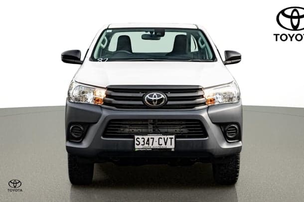 2023 Toyota Hilux Workmate in White