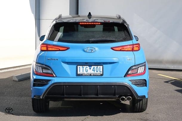 2021 Hyundai Kona N-Line Premium in Blue