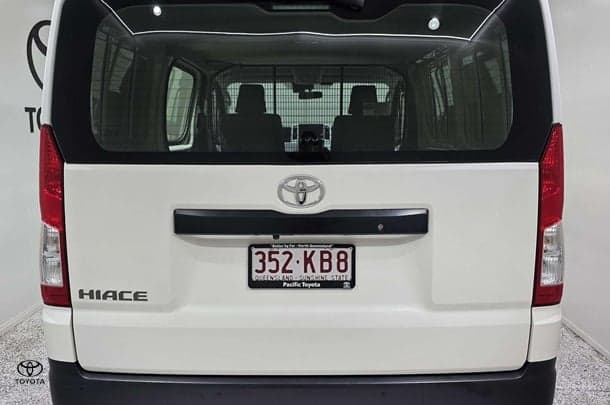 2024 Toyota Hiace LWB in White