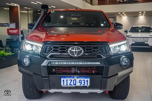 2018 Toyota Hilux Rugged X in Orange