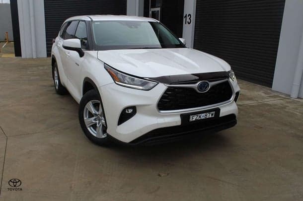 2021 Toyota Kluger GX AWD in White