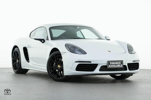 2018 Porsche 718 Cayman in White