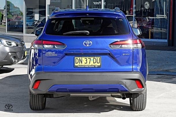 2025 Toyota Corolla Cross GXL in Blue