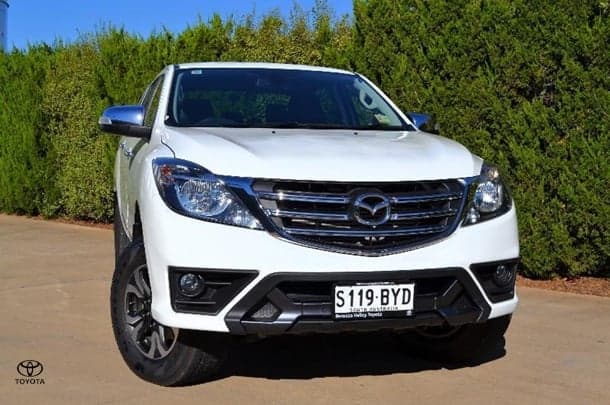 2019 Mazda BT-50 GT in White