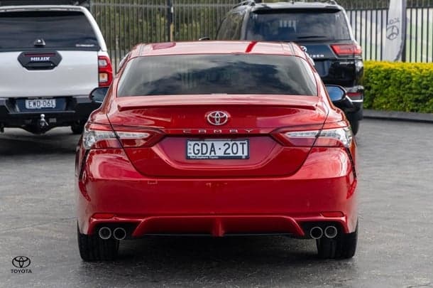 2019 Toyota Camry SX in Red