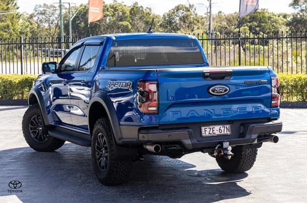 2024 Ford Ranger Raptor in Black