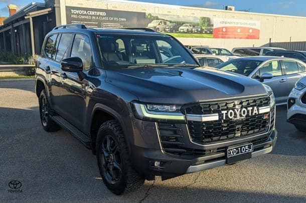 2022 Toyota Landcruiser GR-S in Silver