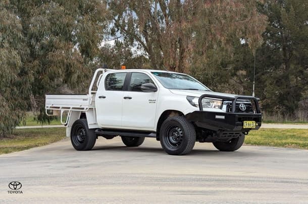 2018 Toyota Hilux SR in White