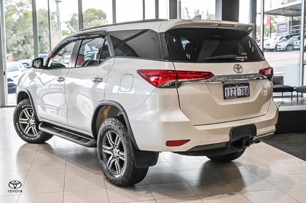 2019 Toyota Fortuner GXL in White