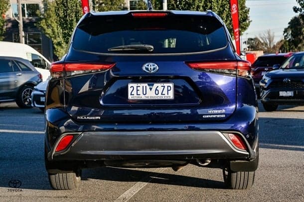 2022 Toyota Kluger Grande in Blue