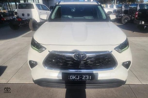 2021 Toyota Kluger AWD GRANDE in White