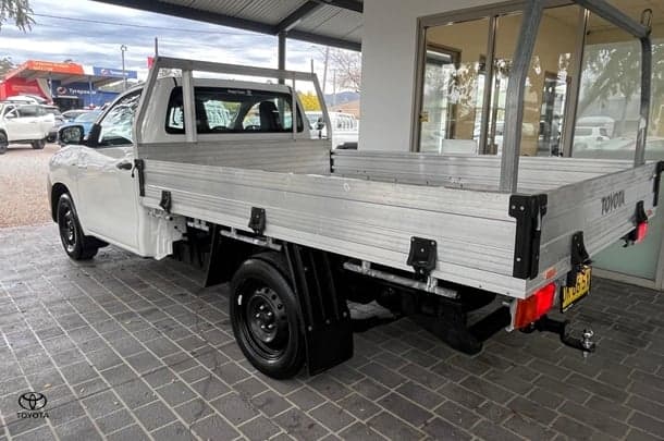 2021 Toyota Hilux Workmate in White