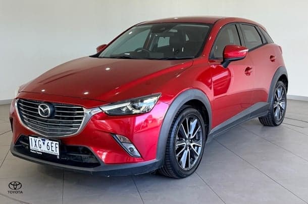 2017 Mazda CX-3 sTouring in Red