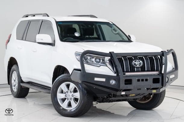 2022 Toyota Landcruiser Prado GXL in White