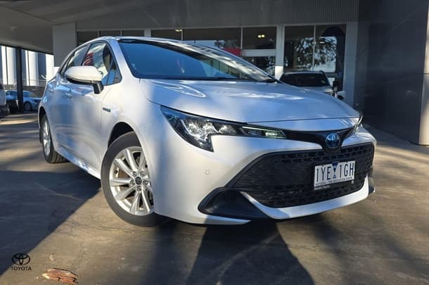 2023 Toyota Corolla Ascent Sport Hybrid in White