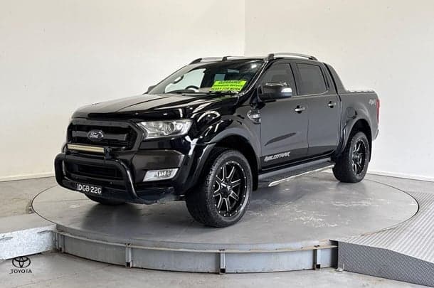 2017 Ford Ranger Wildtrak in Silver