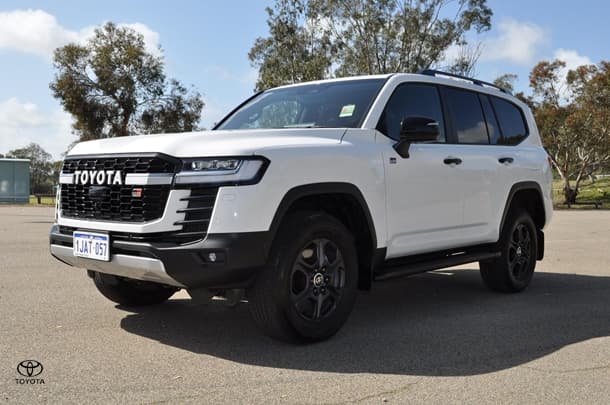 2026 Toyota Landcruiser GR Sport in White