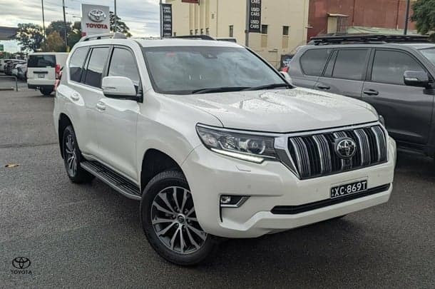 2022 Toyota Landcruiser Prado Kakadu in White