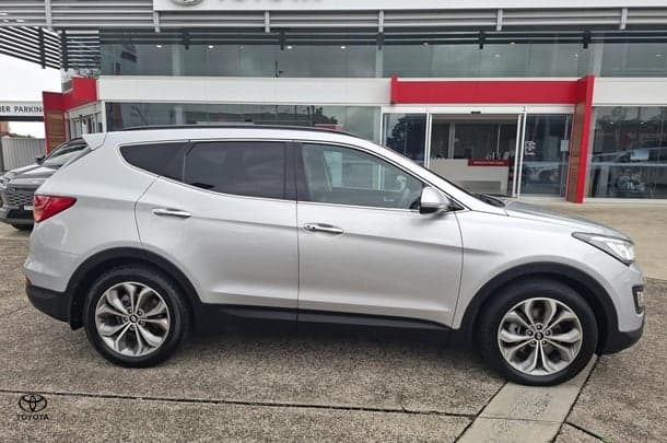 2014 Hyundai Santa Fe Highlander in Silver