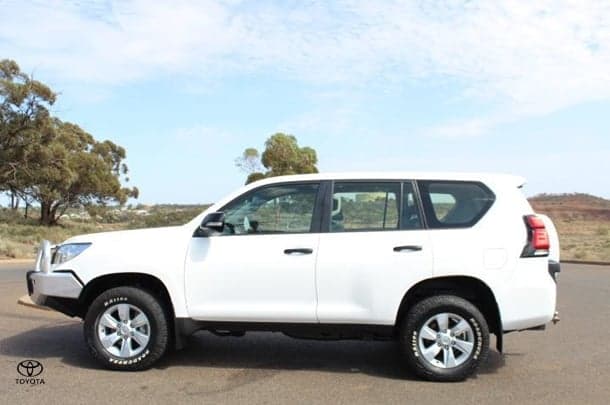 2019 Toyota Landcruiser Prado GX in White
