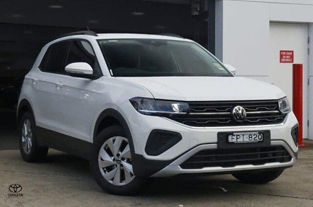 2024 Volkswagen T-Cross 85TSI Life in White