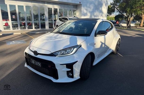 2021 Toyota Yaris GR in White