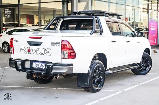 2018 Toyota Hilux Rogue in White