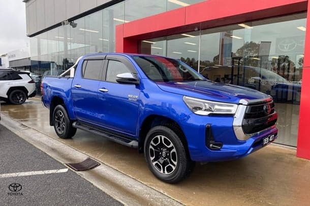 2023 Toyota Hilux SR5 in Blue