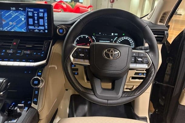 2024 Toyota Landcruiser Sahara ZX in Black