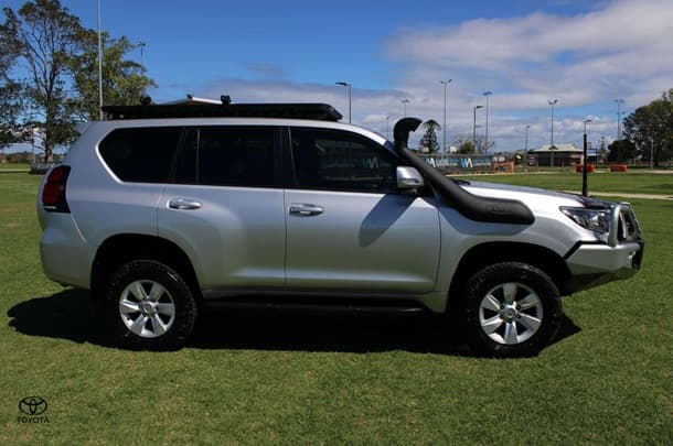 2018 Toyota Landcruiser Prado GXL in Silver