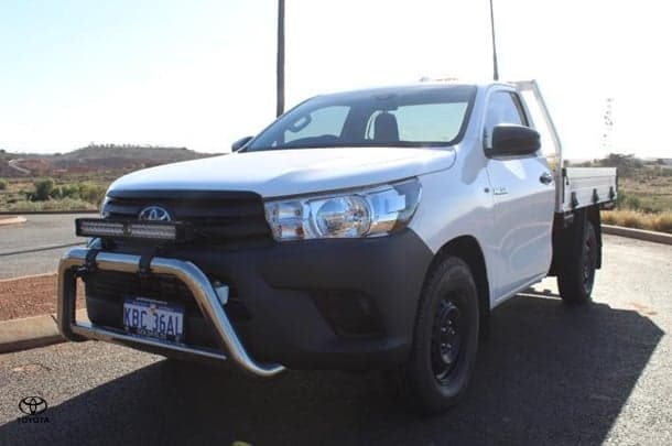 2022 Toyota Hilux Workmate in White