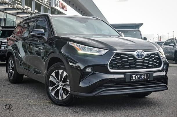 2021 Toyota Kluger GXL AWD in Black
