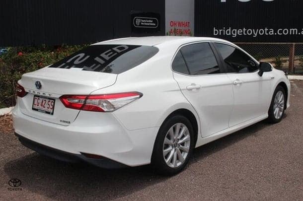 2020 Toyota Camry Ascent in White