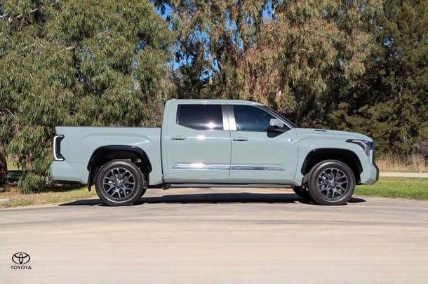 2025 Toyota Tundra Platinum in Green