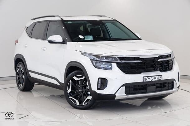 2022 Kia Seltos GT-Line in White