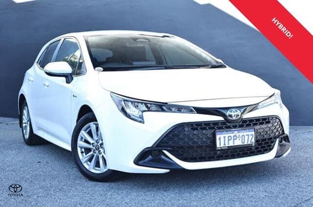 2025 Toyota Corolla Ascent Sport Hybrid in White