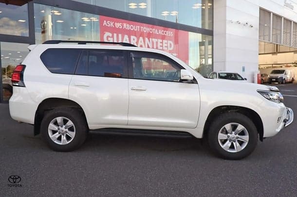 2021 Toyota Landcruiser Prado GXL in White