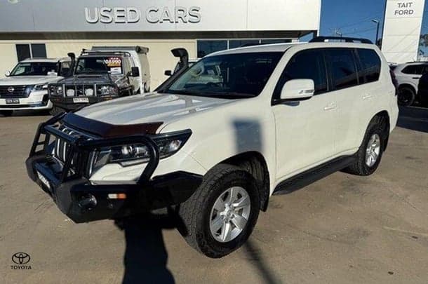 2021 Toyota Landcruiser Prado GXL in White