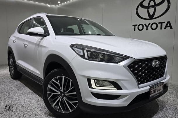 2019 Hyundai Tucson Active in White
