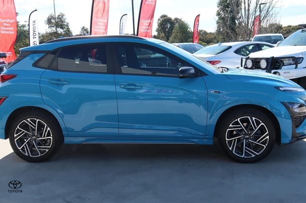 2021 Hyundai Kona N-Line in Blue
