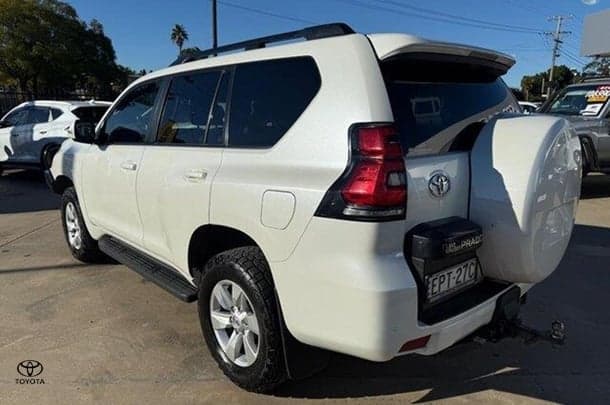 2021 Toyota Landcruiser Prado GXL in White
