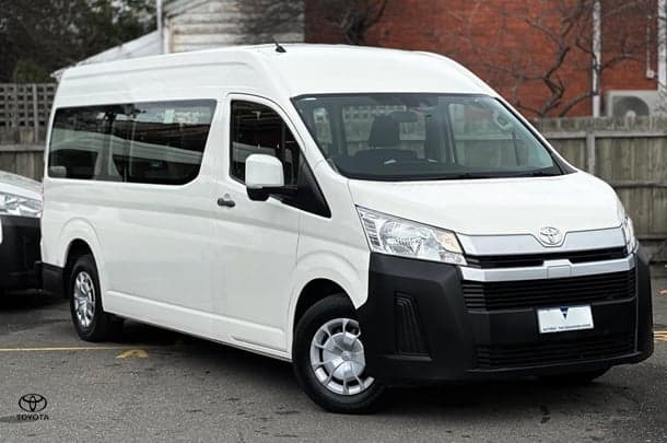 2019 Toyota Hiace SLWB in White