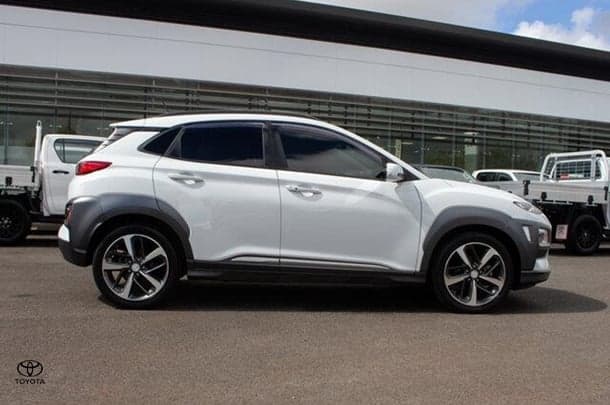 2018 Hyundai Kona Highlander in White