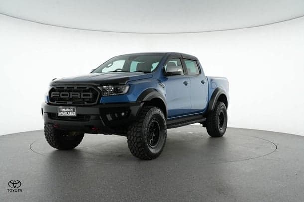 2022 Ford Ranger Raptor X in Blue
